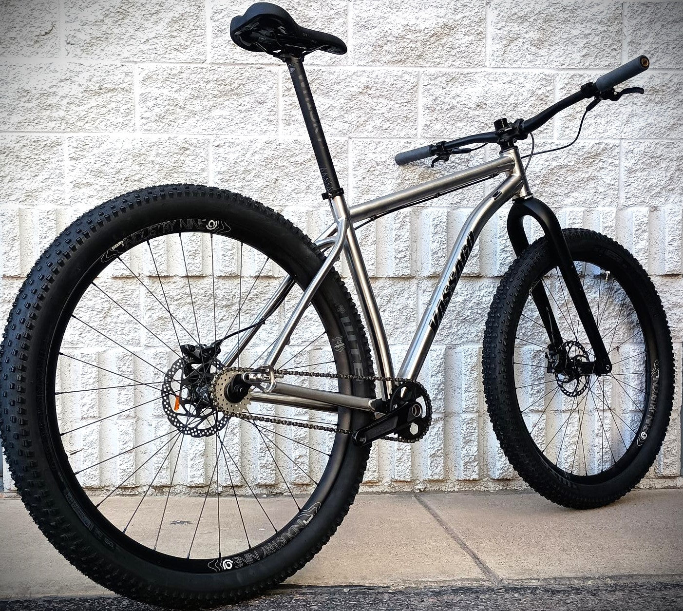mountainbike singlespeed Optimus Ti Singlespeed Bike – Vassago Bicycles