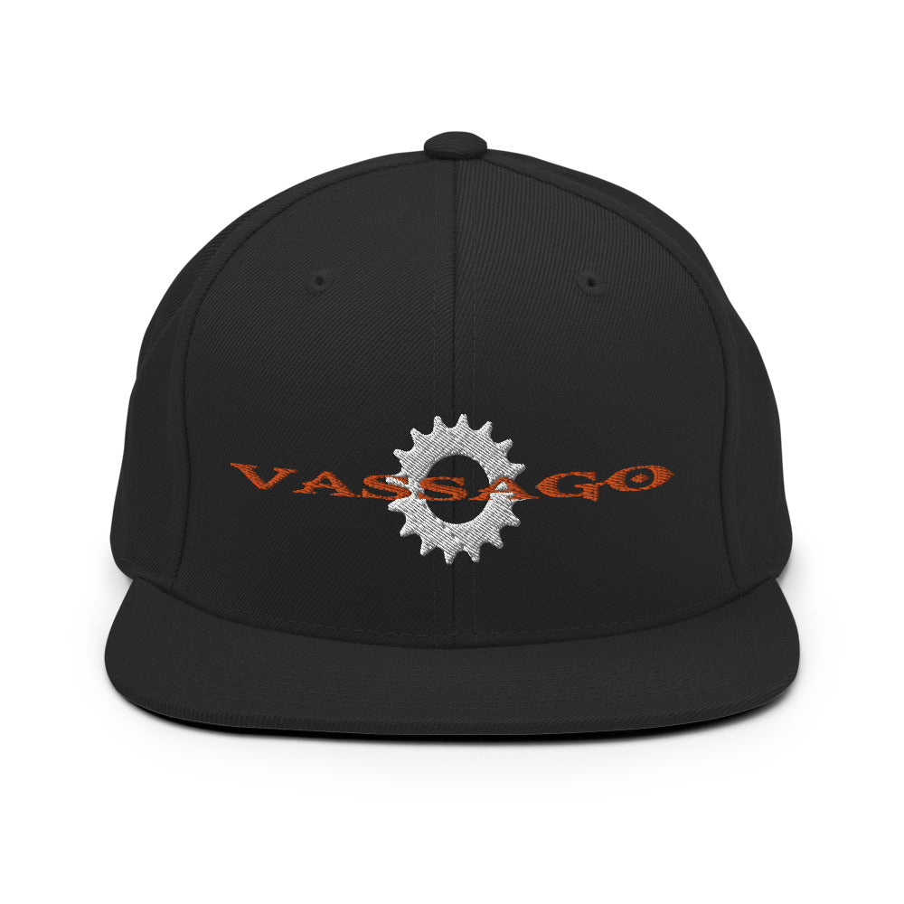Vassago Flat Bill Snapback Hat